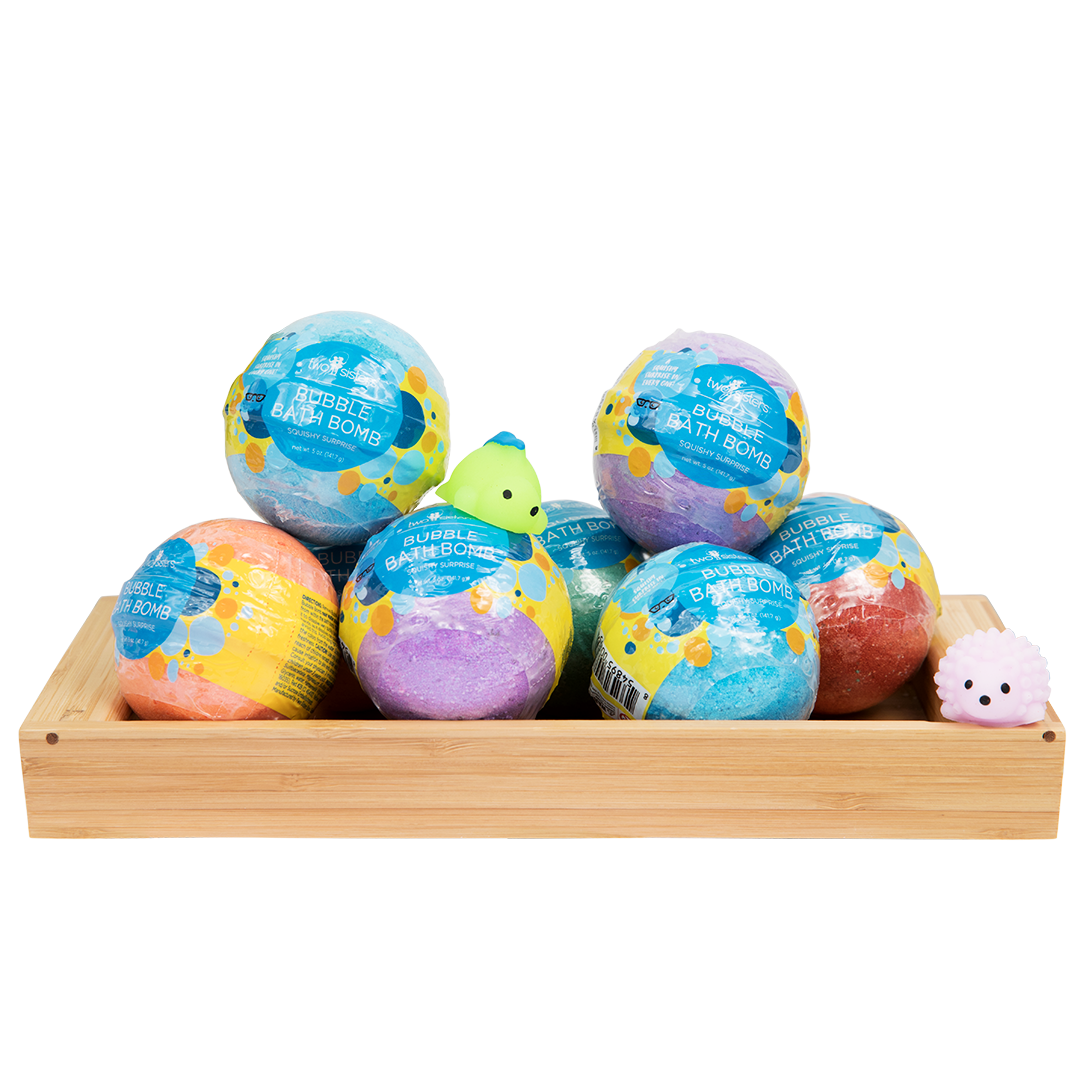 12 Squishy Surprise Bubble Bath Bombs Set