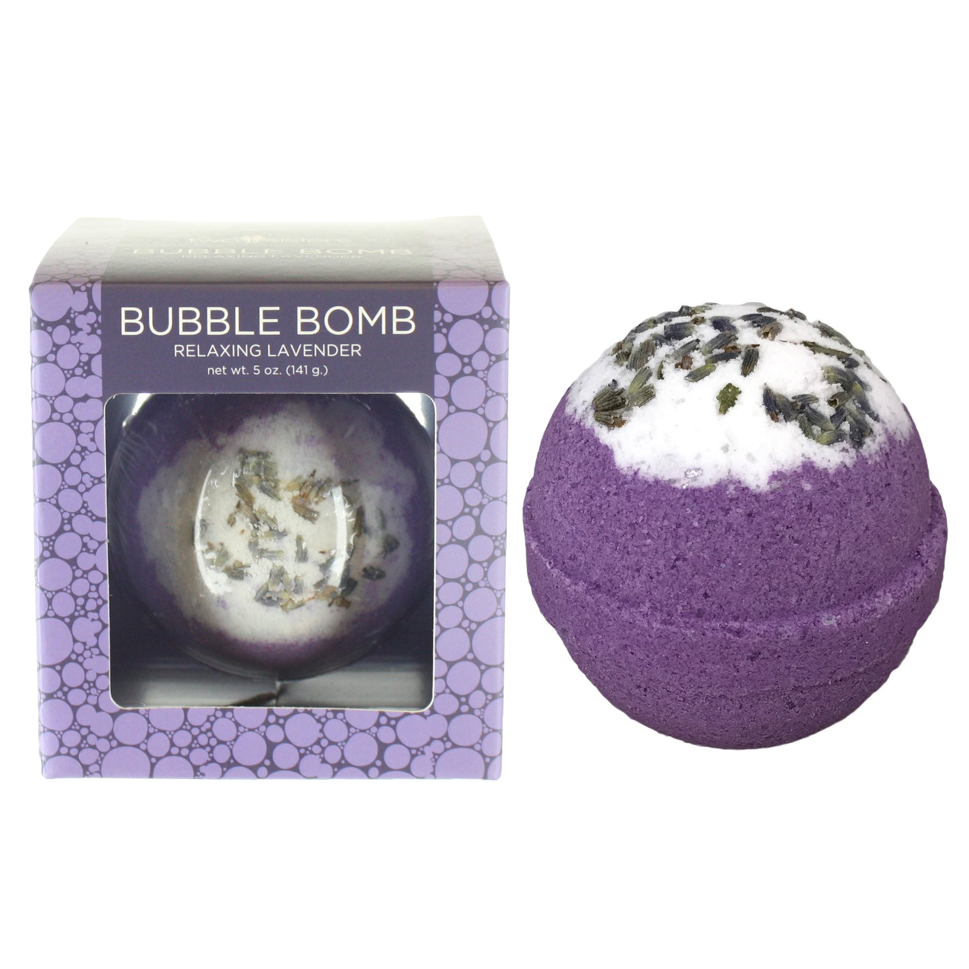 Relaxing Lavender Bubble Bath Bomb - Two Sisters Spa