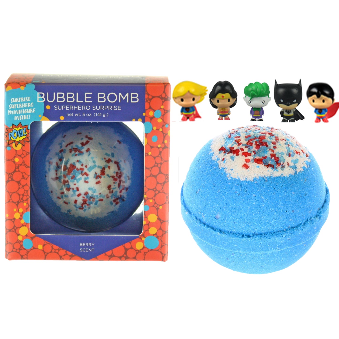 Superhero Surprise Bubble Bath Bomb - Two Sisters Spa