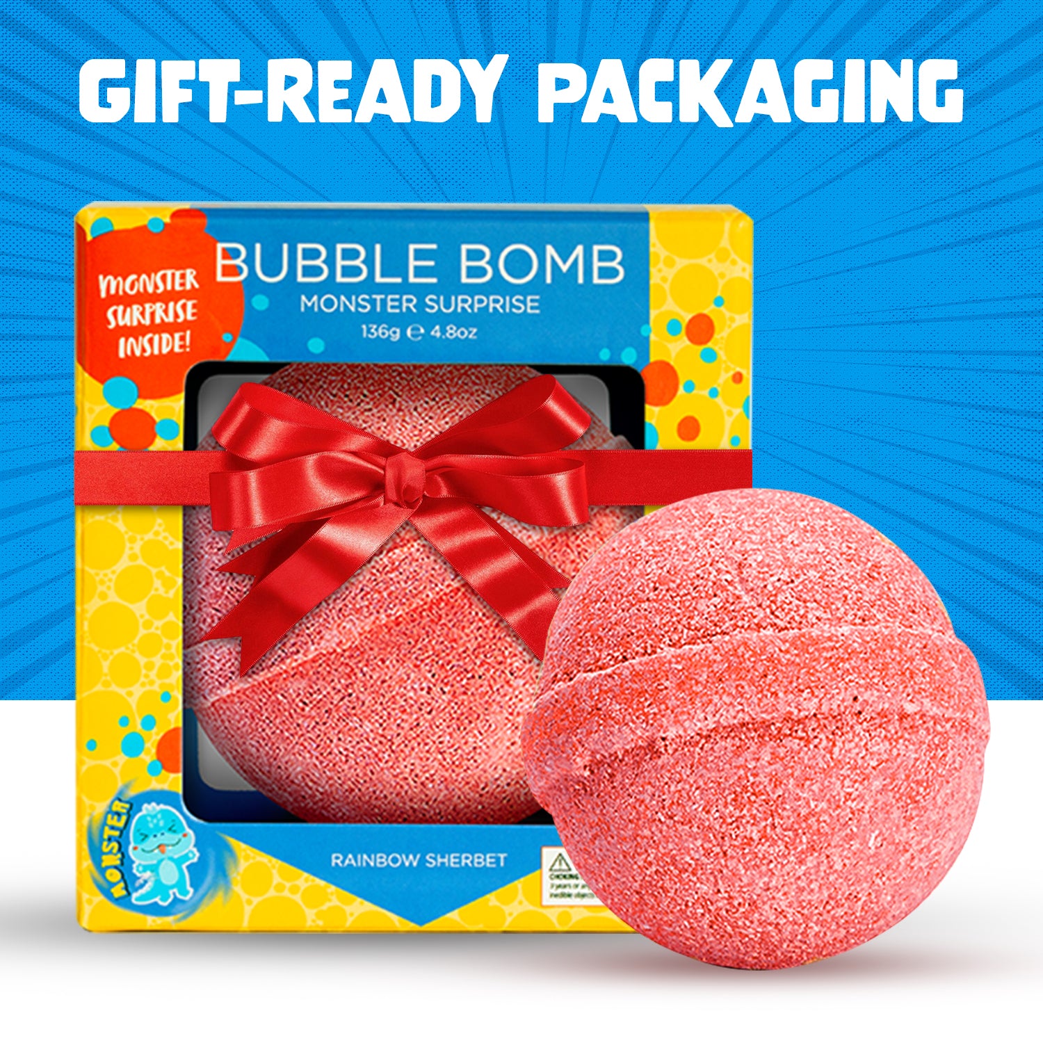 boobs bombs and monsters Monster Surprise Bath Bomb
