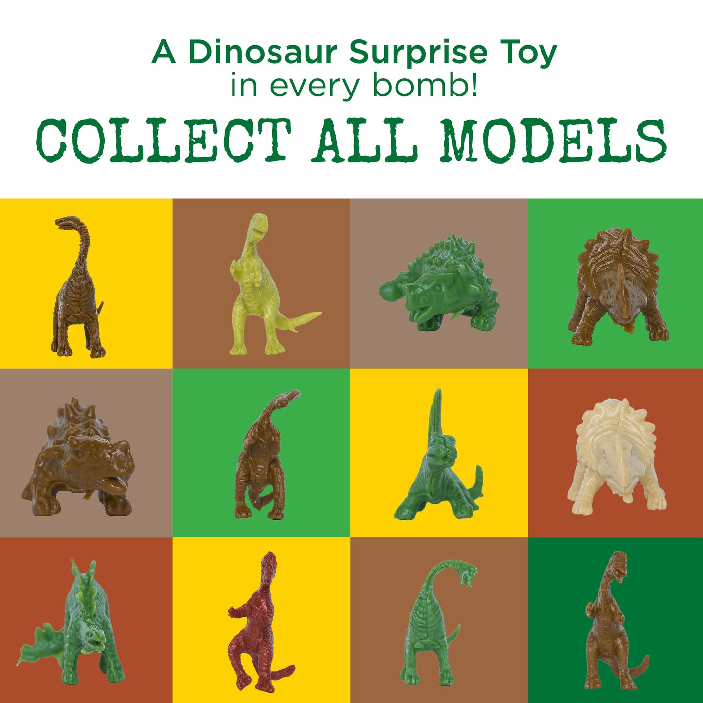 6 Dinosaur Surprise Bubble Bath Bombs Set