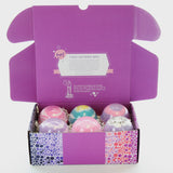 6 Floral Variety Bubble Bath Bombs Gift Set - Two Sisters Spa