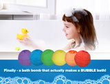 6 Kids Surprise Bubble Bath Bombs Set with Toys Inside for Boys and Girls - Two Sisters Spa