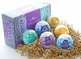 6 Relaxing Bubble Bath Bombs Gift Set - Two Sisters Spa