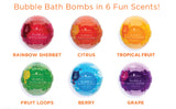 12 Squishy Surprise Bubble Bath Bombs Set