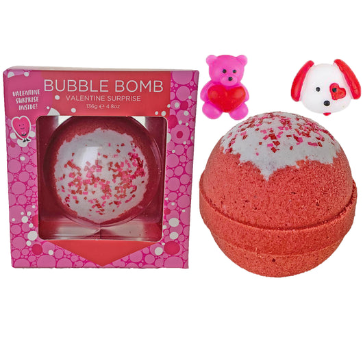 Valentine Surprise Bubble Bath Bomb - Two Sisters Spa